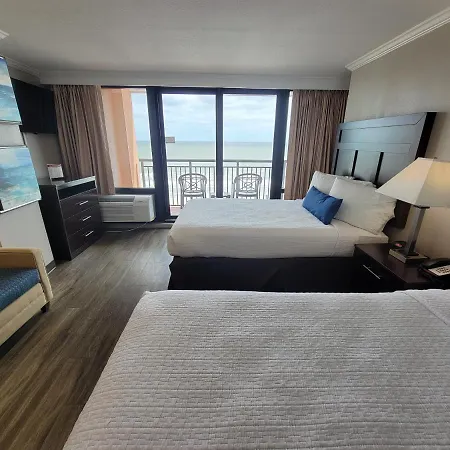 Direct Oceanfront Suite Caravelle Resort 615 Sleeps 4 Guests Myrtle Beach Exterior photo